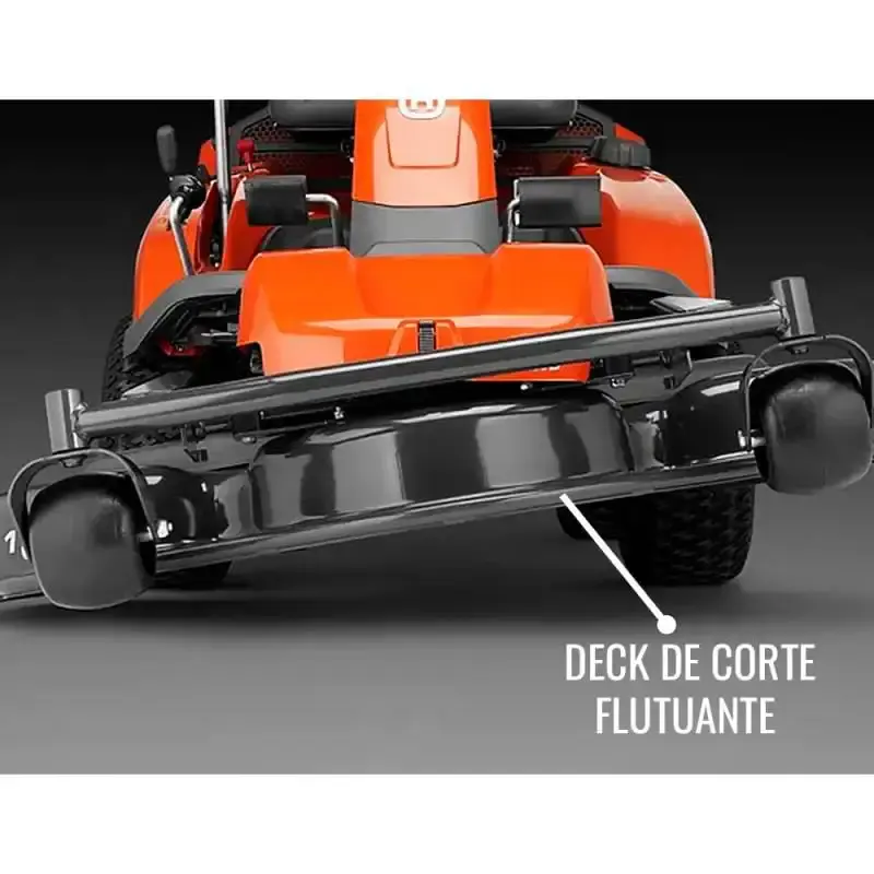 Trator cortar grama 14.2 HP à gasolina 4T com plataforma de corte 112 CM rider R316TX Husqvarna — fotografia 7