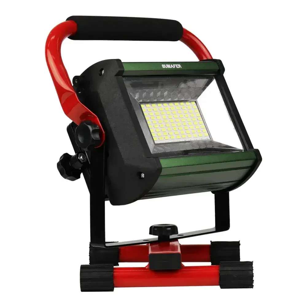 Holofote smd de chão recarregável 30W 2000LM Bumafer — fotografia 8