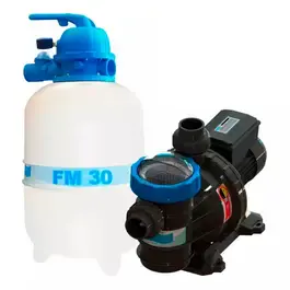 Bomba BMC-24 1/4HP com filtro FM-30 para piscina monofásica Filter — fotografia 2
