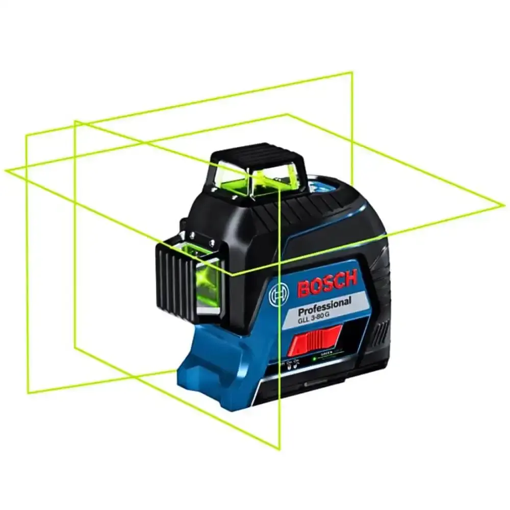 Nivel à laser de linhas 360º gll 3-80G s/ tripe verde