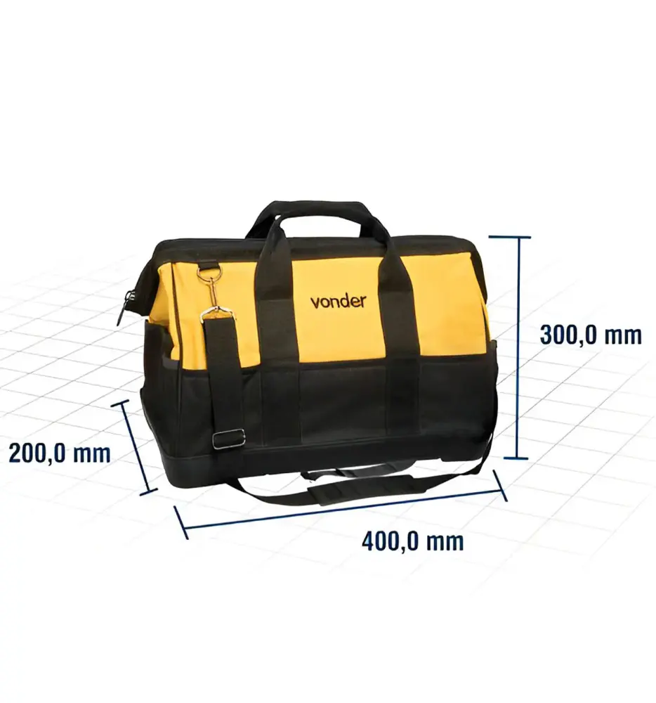 Bolsa para Ferramentas em Lona 400 mm BL-016 VONDER — fotografia 2