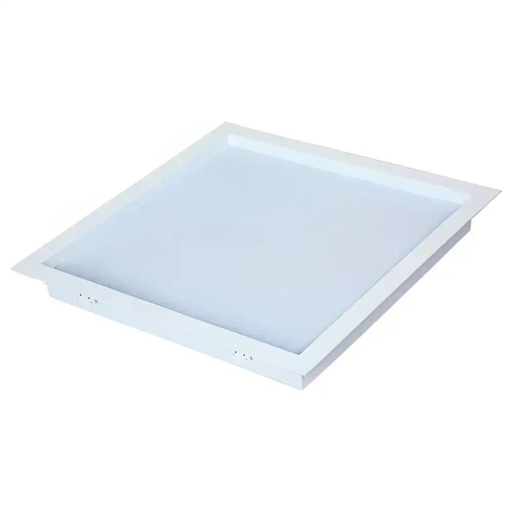 Plafon led 18W 6500K quadrado de embutir slim kit 10 peças Avant — fotografia 2