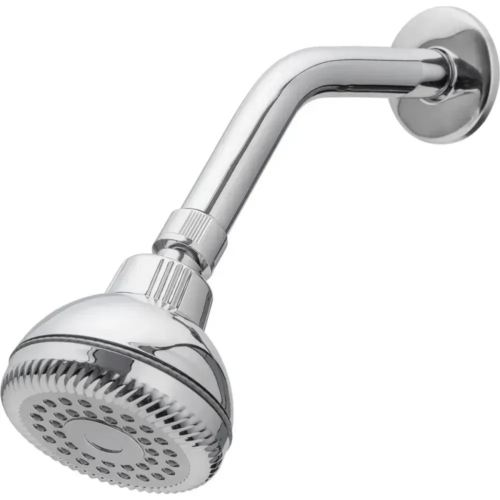 Chuveiro articulado 4 polegadas em aço inox Liege — fotografia 3