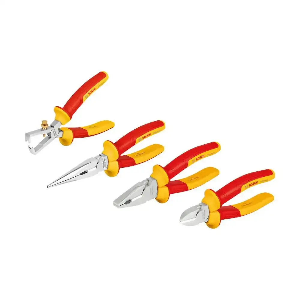 Conjunto alicates universal VDE 4 peças Bosch