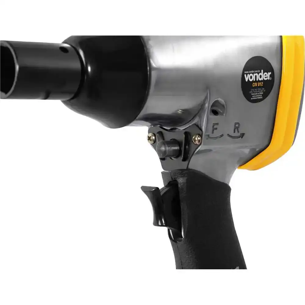 Chave de impacto pneumática 339Nm 1/2 POL 12,7 mm CIV 012 VONDER — fotografia 9