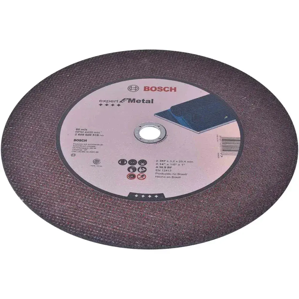 Disco de corte expert for metal 357MM x 25,4MM G30 Bosch — fotografia 8