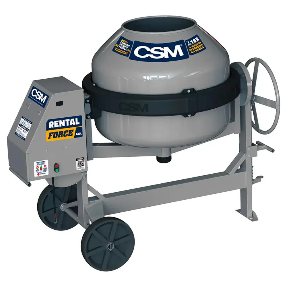 Betoneira rental force mono 400L 220V CSM