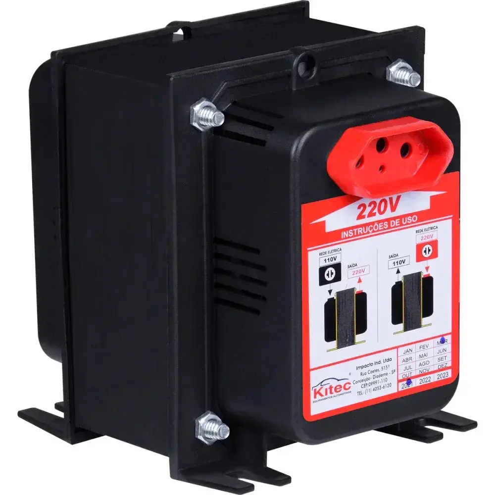 Transformador 1030VA tripolar bivolt da Kitec — fotografia 7