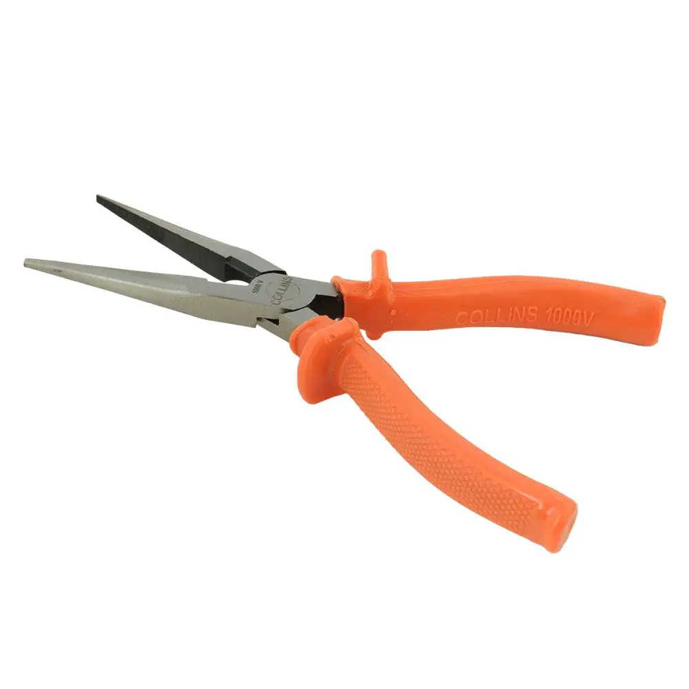 Alicate de bico meia cana longo 7.1/2” Collins — fotografia 4