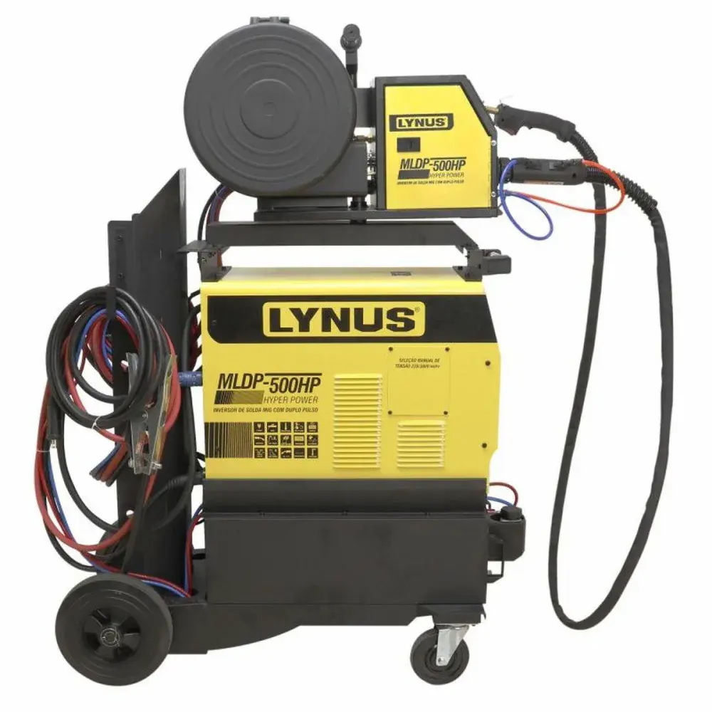 Inversor de solda cabeçote ext MLDP-500HP Lynus — fotografia 5