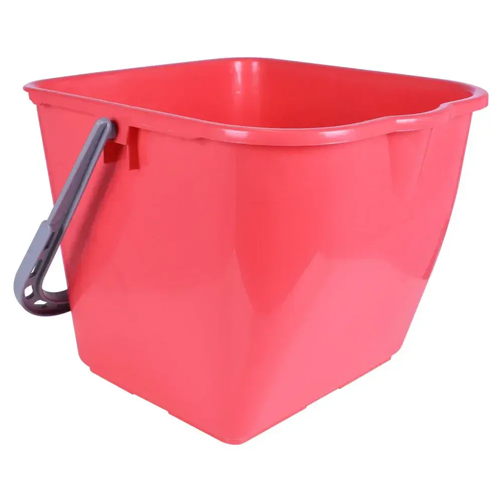 Balde para carro funcional 15L vermelho REBAL15001RS ipc soteco — fotografia 7