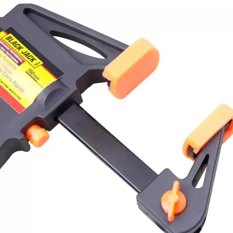 Kit 4 Grampos Tipo Sargento de Aperto Rápido 6 POL (150 mm) C165 BLACK JACK — fotografia 2