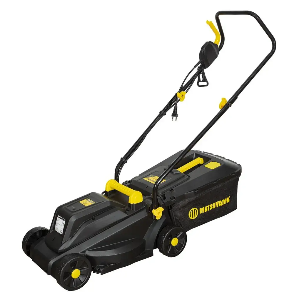 Cortador de grama elétrico 1200W 220V Matsuyama — fotografia 5