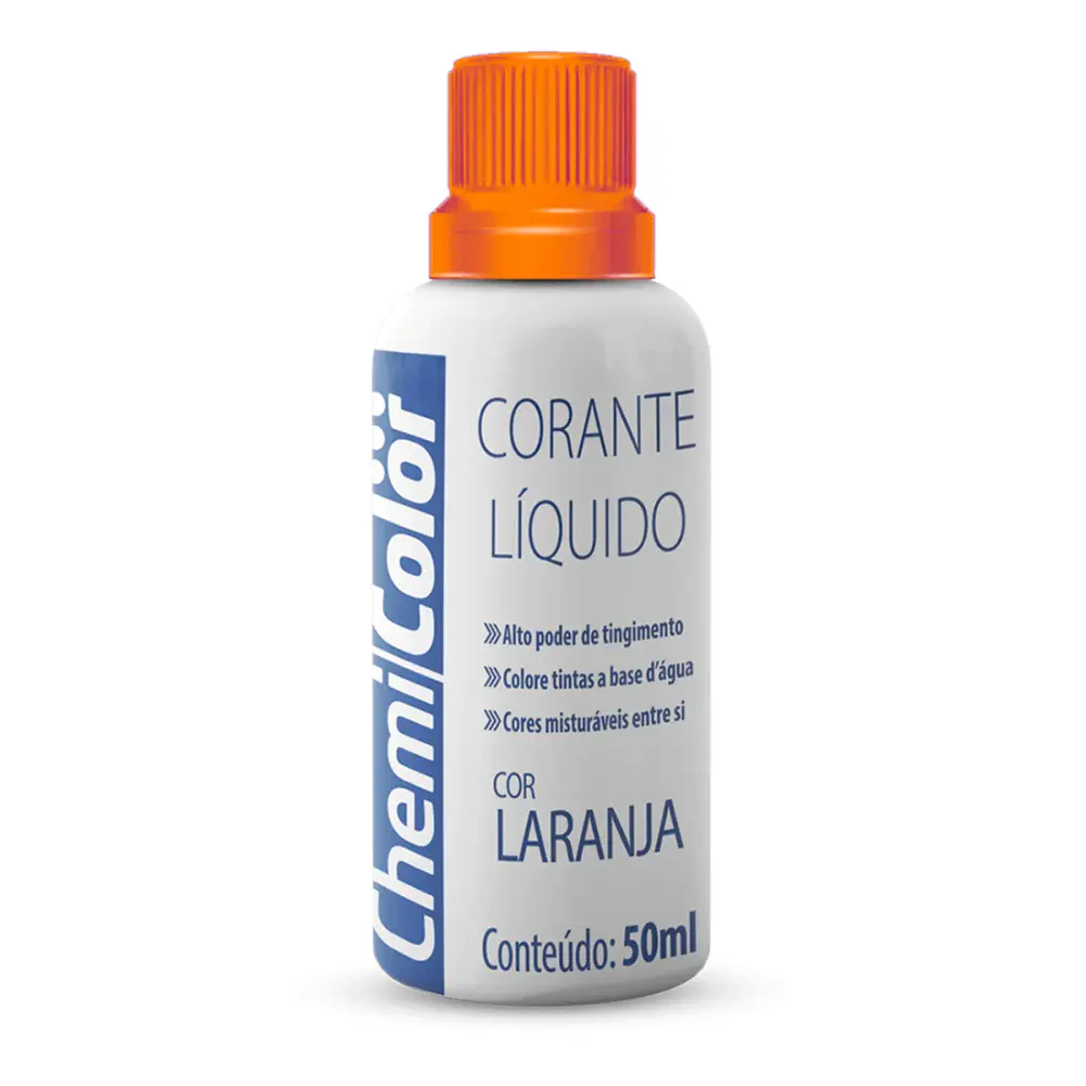 Corante liquido laranja Chemicolor