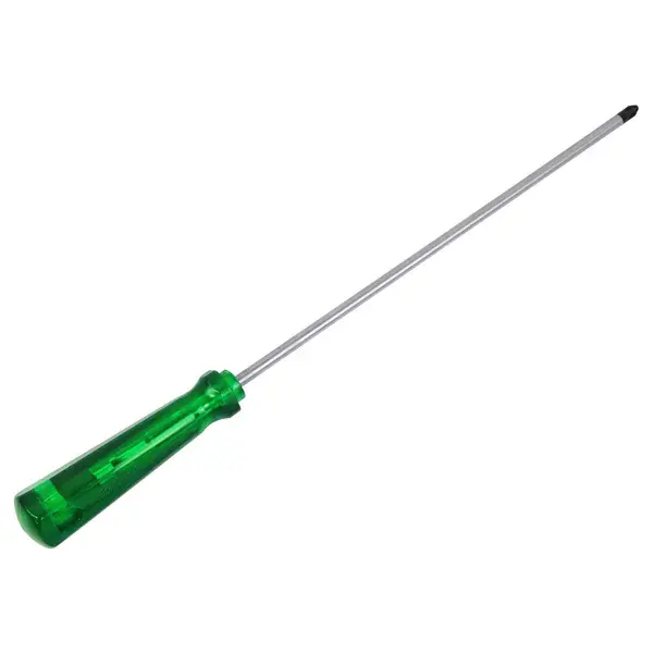 Chave de fenda com cabo translucido verde 1/8X6” Sata — fotografia 3