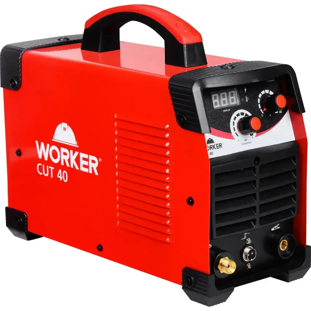 Máquina de corte plasma CUT40 10MM 4BAR 220V Worker — fotografia 9