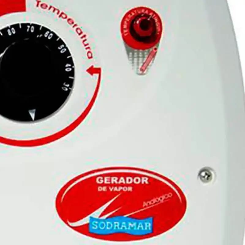Comando Analogico para Sauna 4 kw / 6 kw / 9 kw Steam Inox SODRAMAR — fotografia 3
