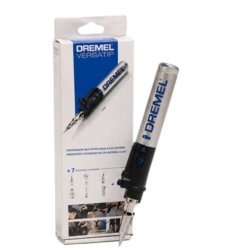 Soldador a gás butano versatip 1200°C F0132000LA Dremel — fotografia 7
