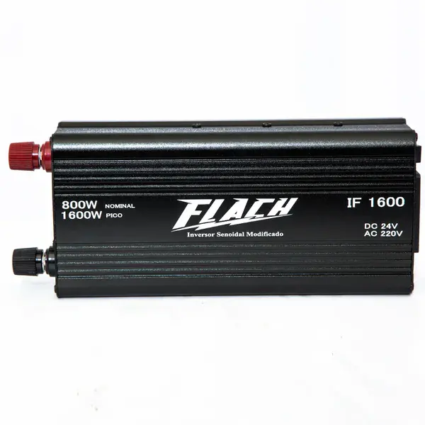 Inversor de tensão IF1600-2 semi senoidal 24V/220V - Flach