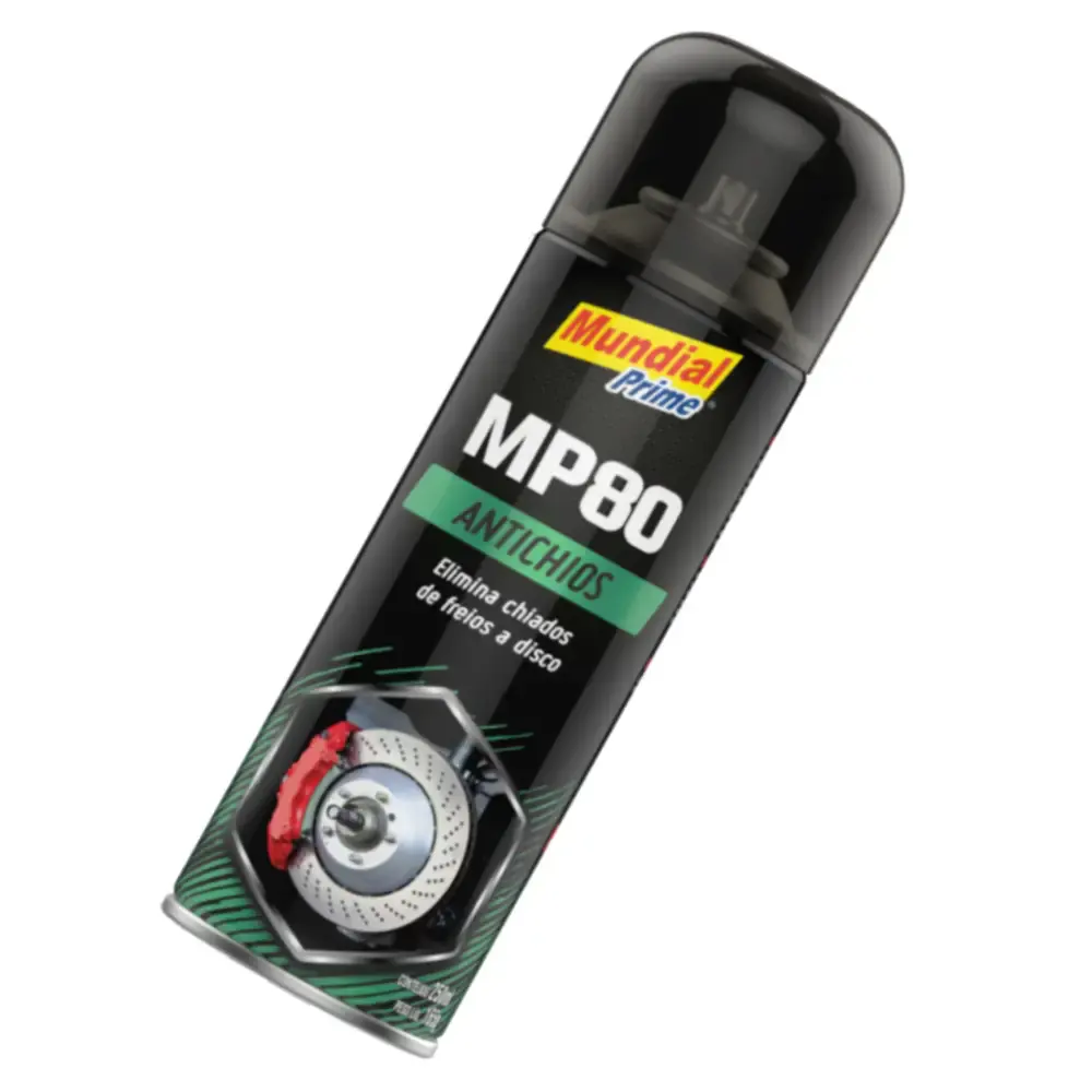 Spray Antichios de Freios 250 ml 03 Uni MP80 MUNDIAL PRIME — fotografia 5