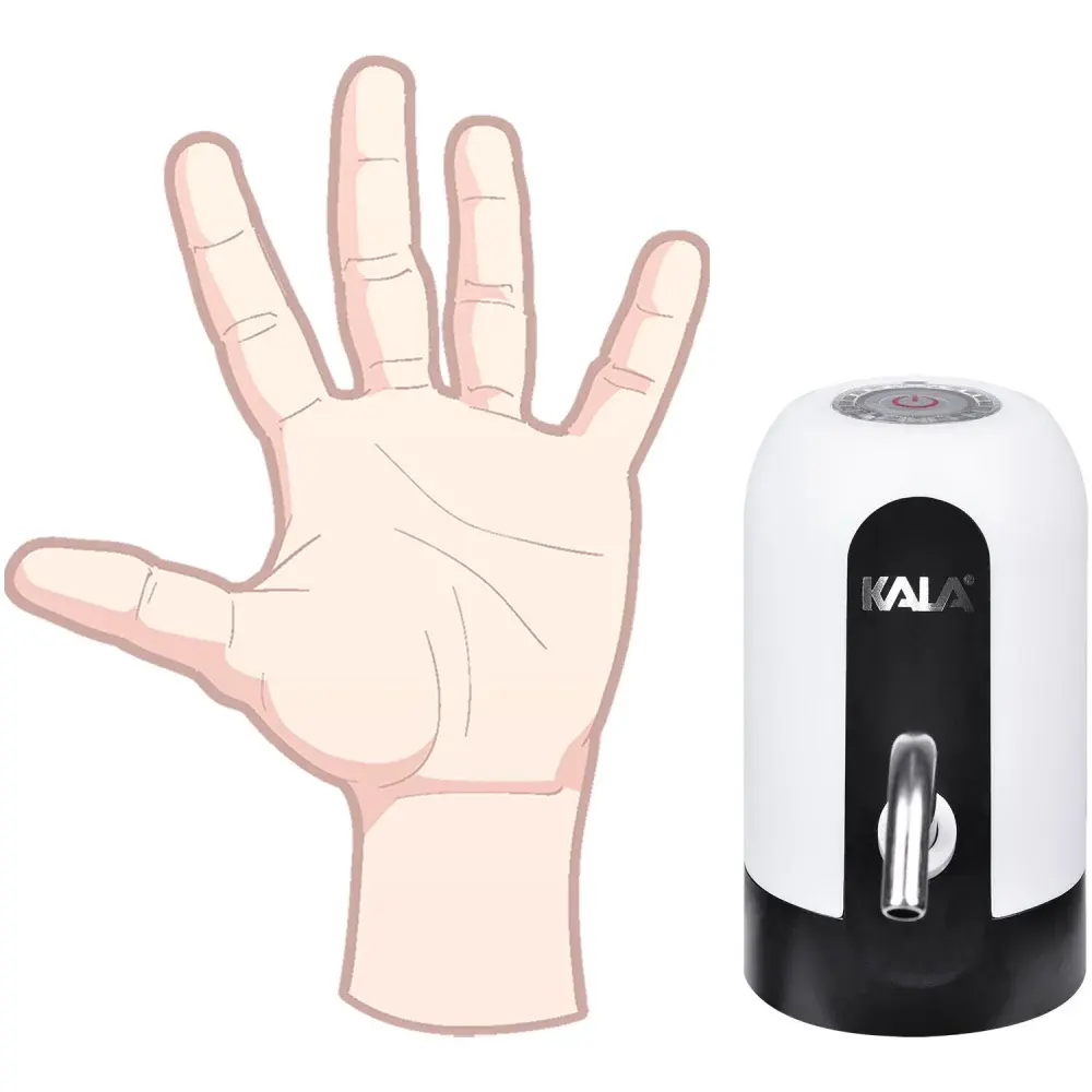 Bomba para galão de água automática usb 10/20L Kala — fotografia 5