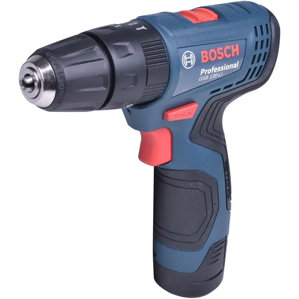 Parafusadeira furadeira de impacto a bateria 3/8 12V biv Bosch — fotografia 3