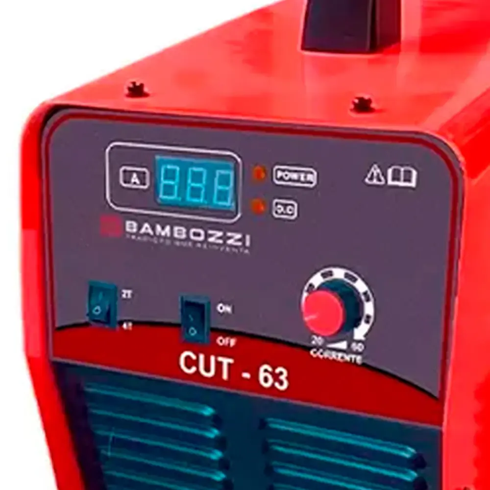 Plasma para corte 17/19MM CUT 63 220V Bambozzi — fotografia 3