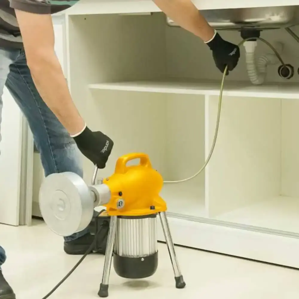 Desentupidora elétrica para tubulações DV390 Vonder 110 V — fotografia 6