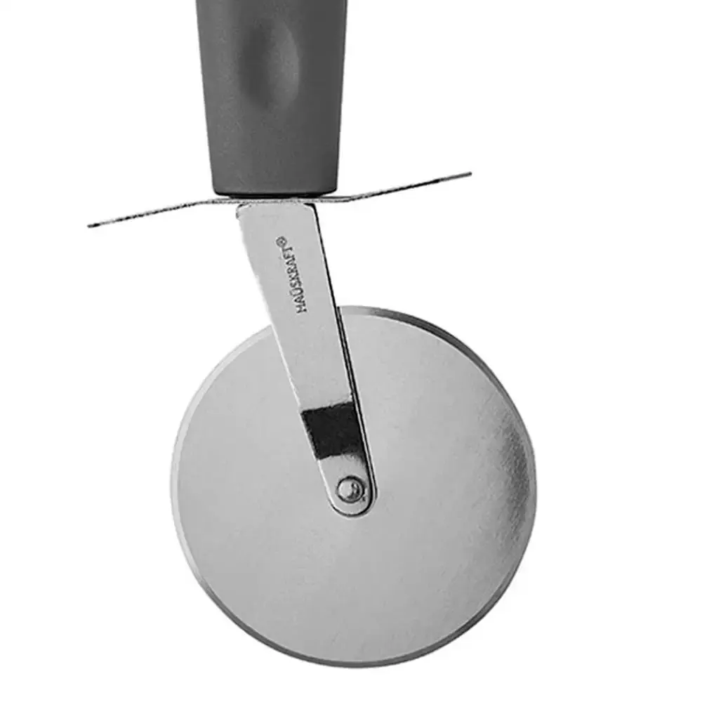 Kit 3 cortadores de pizza 20,55 CM cinza em aço inox UTEN-055 hauskraft — fotografia 3