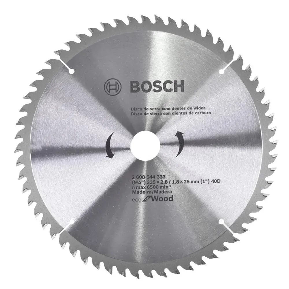 Disco de serra circular eco for wood 235MM 40D Bosch — fotografia de referência