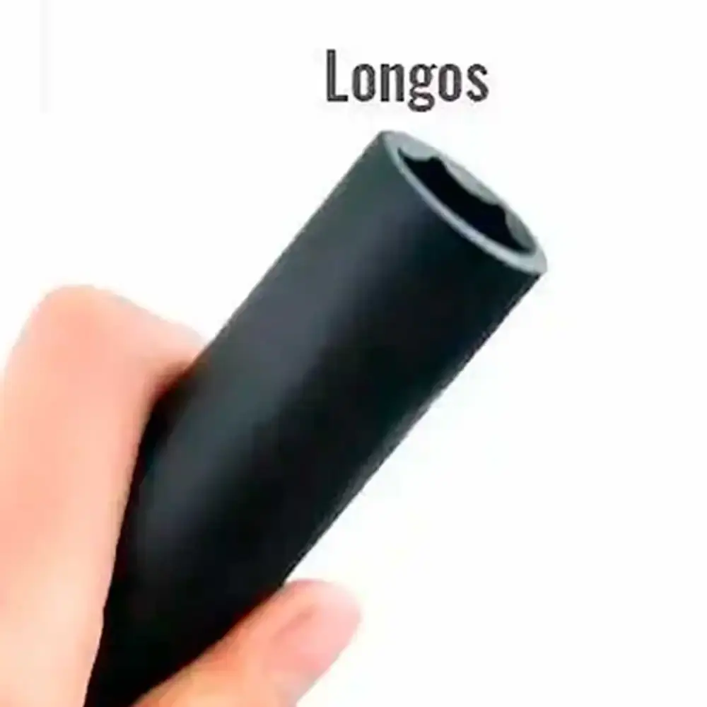 Soquete de Impacto Encaixe 1/2 POL Kit de 10 à 22 MM Longo c/ 9 Peças WAFT — fotografia 5