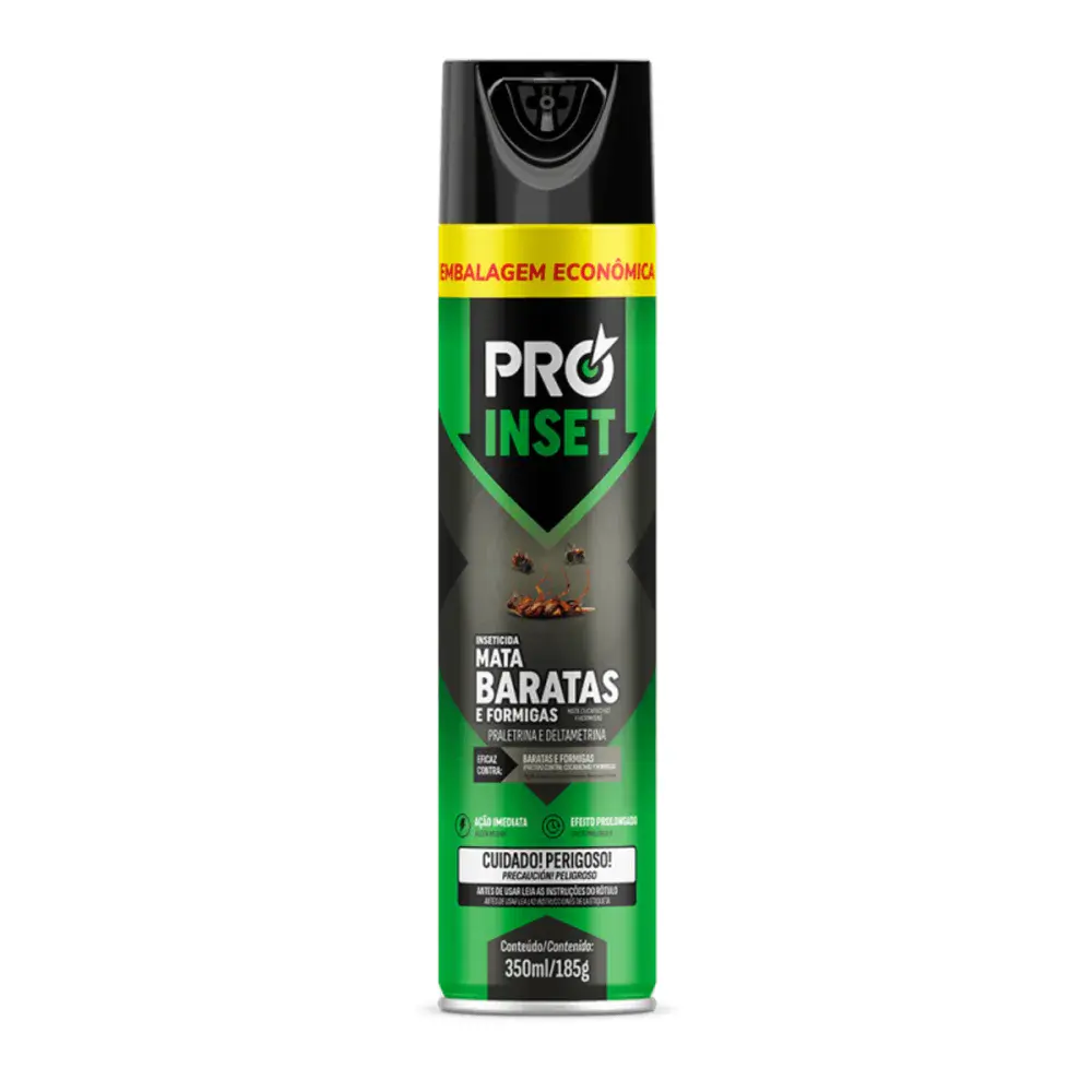 Mata baratas modelo aerosol com 350ML da Proinset