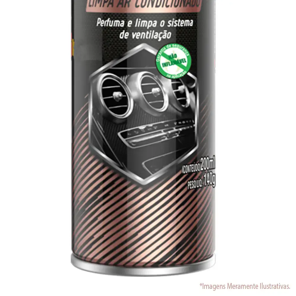 Limpador de ar condicionado spray carro novo AE06000001 mundial prime — fotografia 5