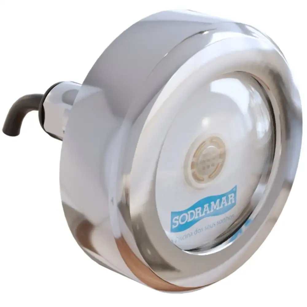 Luminária led 18W RGB em inox cabo 1,5 metros COB AI316 Sodramar — fotografia 4