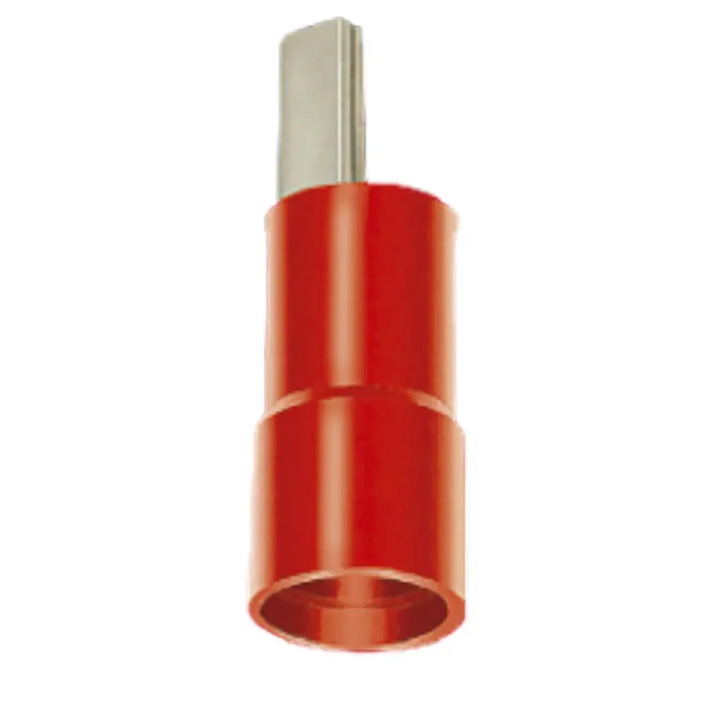 Terminal tpp curto 0,5 1,5MM vermelho Intelli 100 pçs