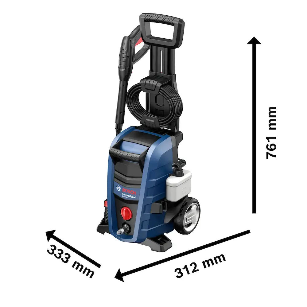 Lavadora de alta pressão GHP 180 1800 PSI 1500W Bosch 110 V — fotografia 8