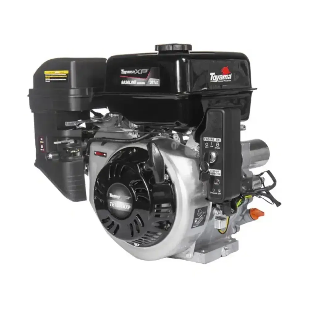 Motor gasolina 10 HP 4 tempos partida elétrica TE100EK-XP Toyama — fotografia de referência