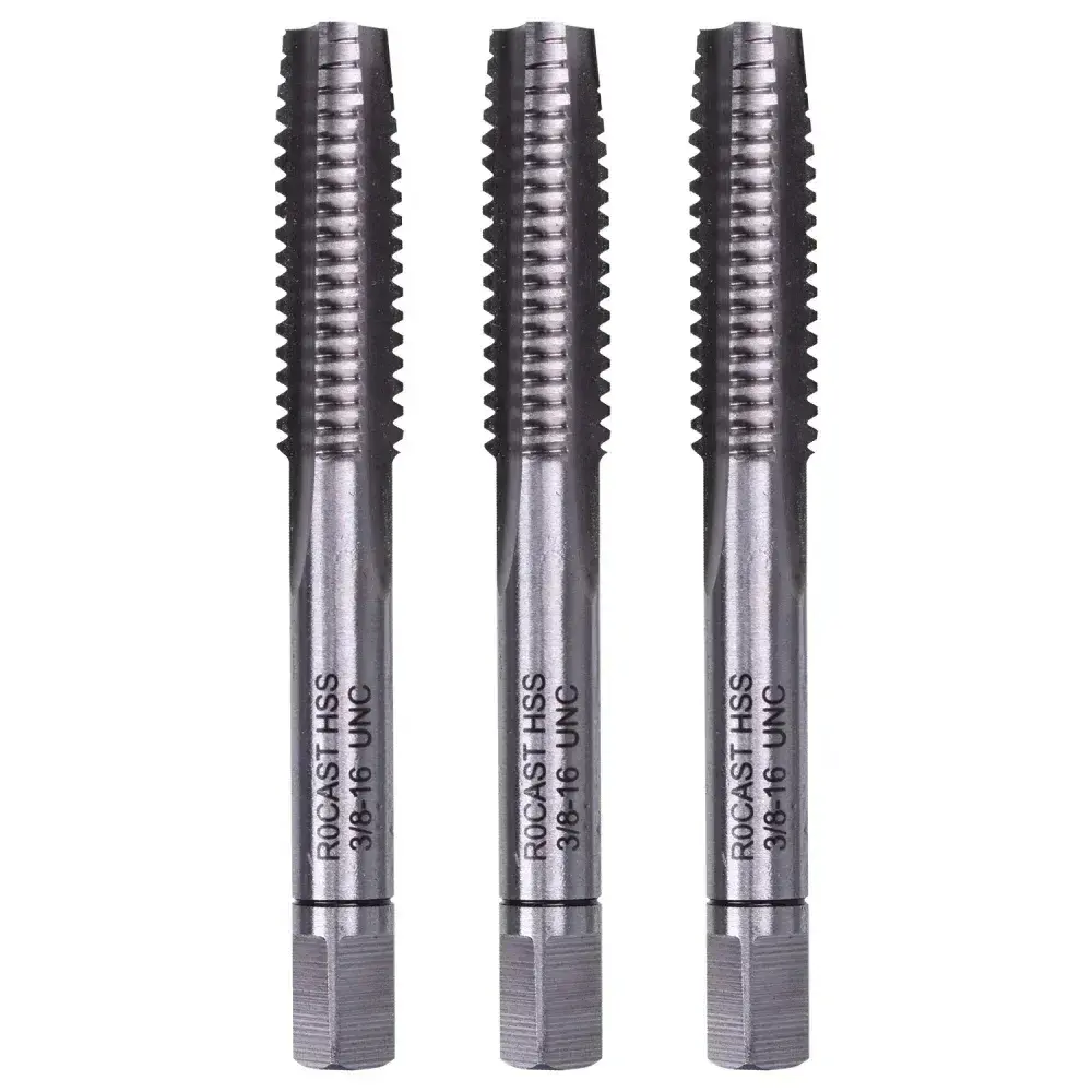 Macho para rosca 3 pçs unc 3/8 x 16 Rocast perfection — fotografia 6