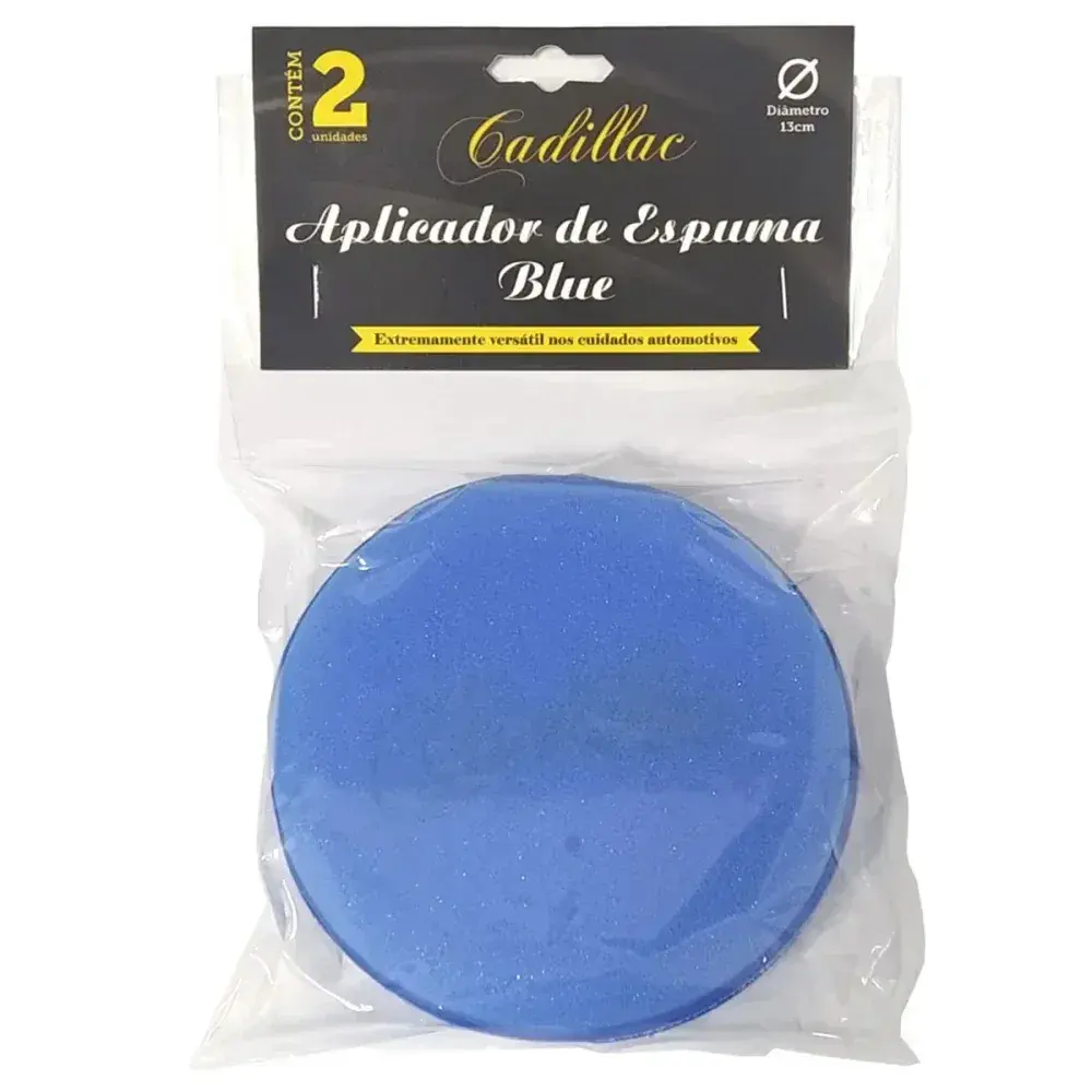 Aplicador de espuma azul pack com 02 unidades Cadillac — fotografia 2