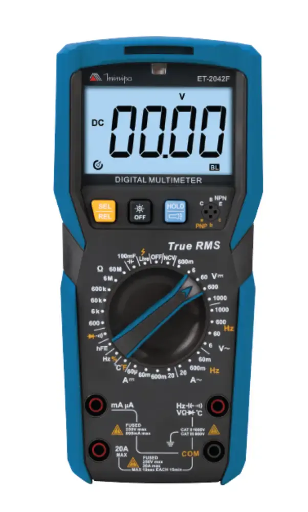 Multímetro digital 6000 contagens 600V ET-2042F Minipa