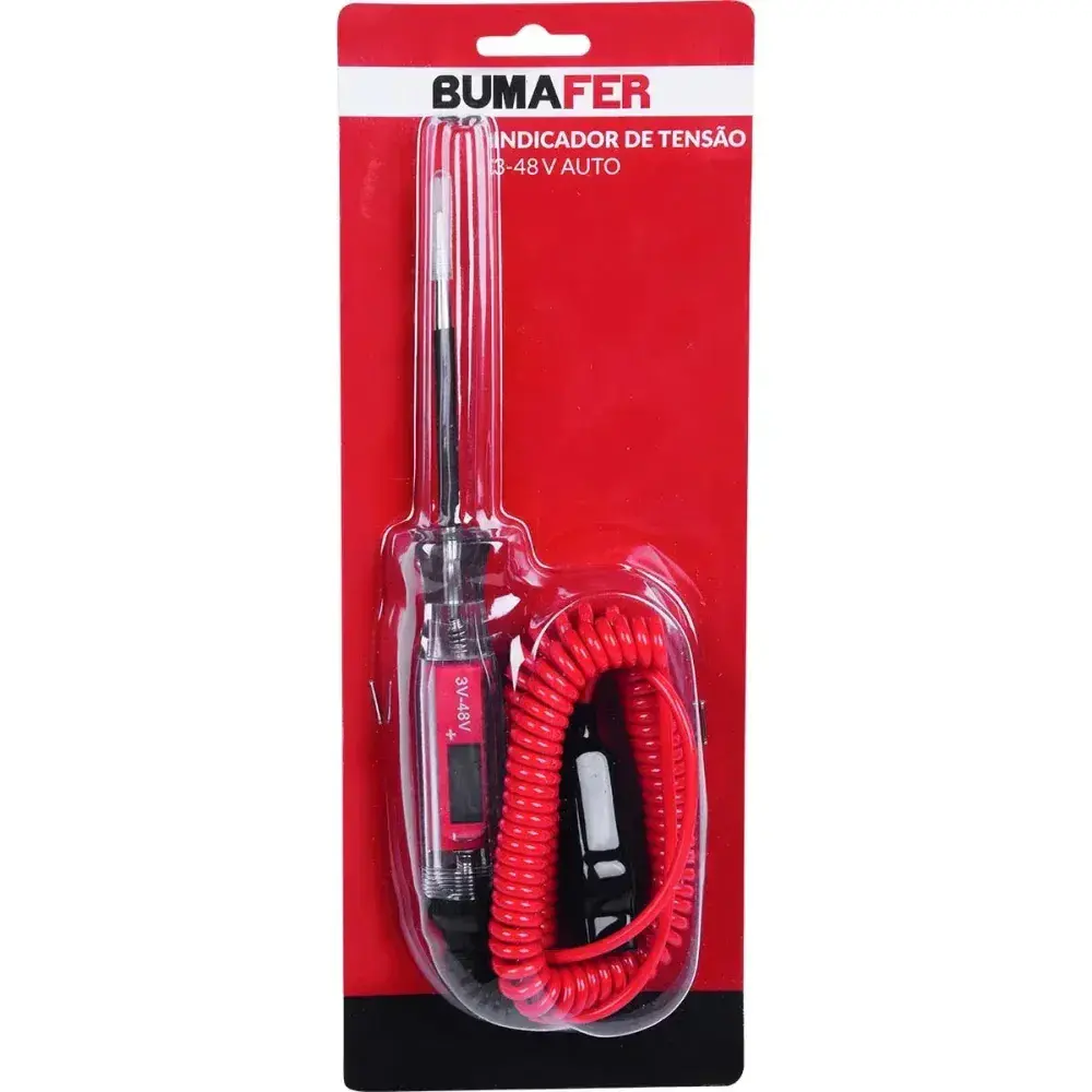 Detector de tensão automotivo com display 3-48V auto Bumafer — fotografia 10