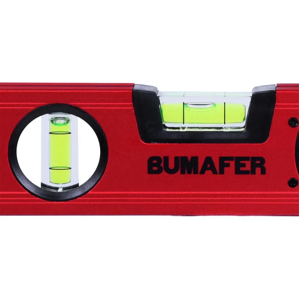 Nível digital em alumínio 0-90° com 2 bolhas Bumafer — fotografia 5