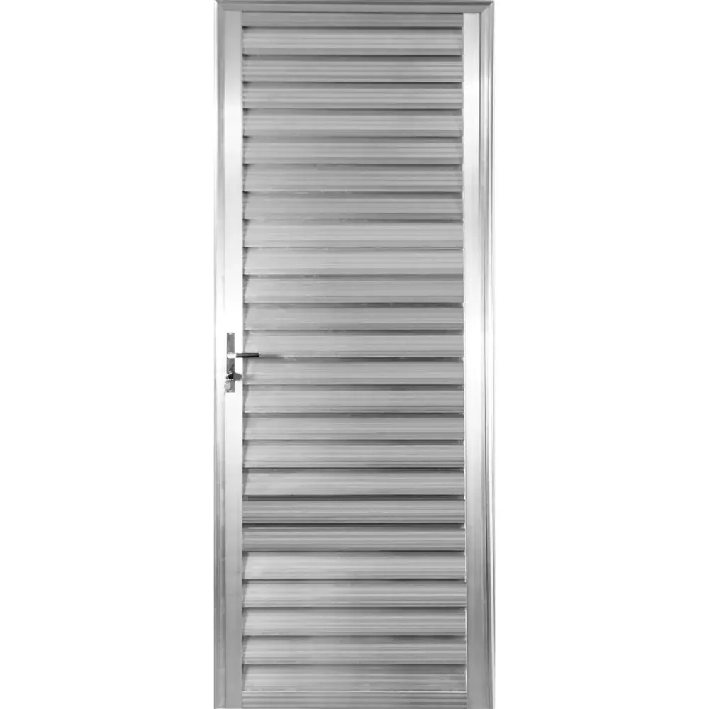 Porta veneziana spp alumínio direita 210X80CM Aluvid