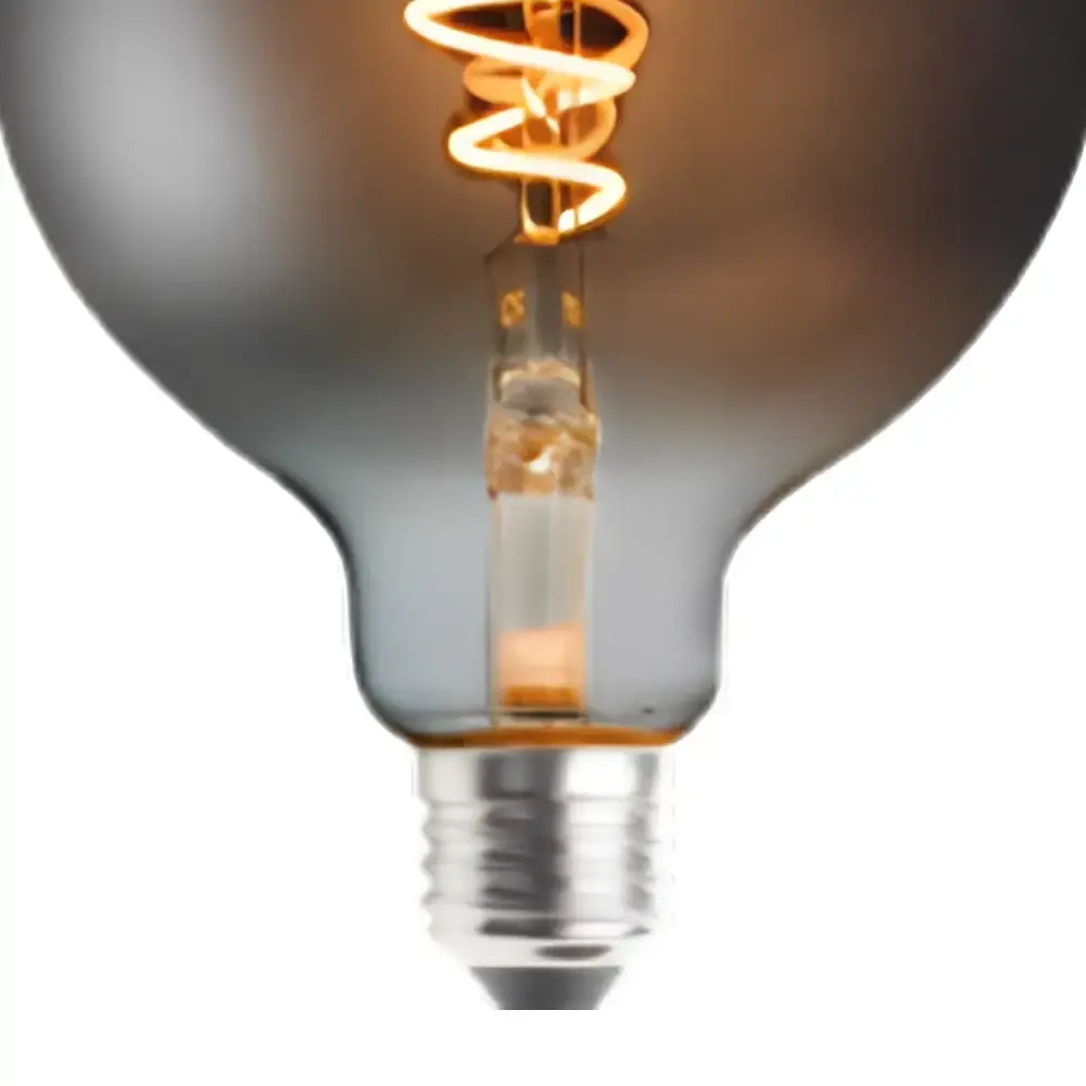 Lâmpada led retrô 5W 2200K luz amarela G125 bivolt Avant — fotografia 2