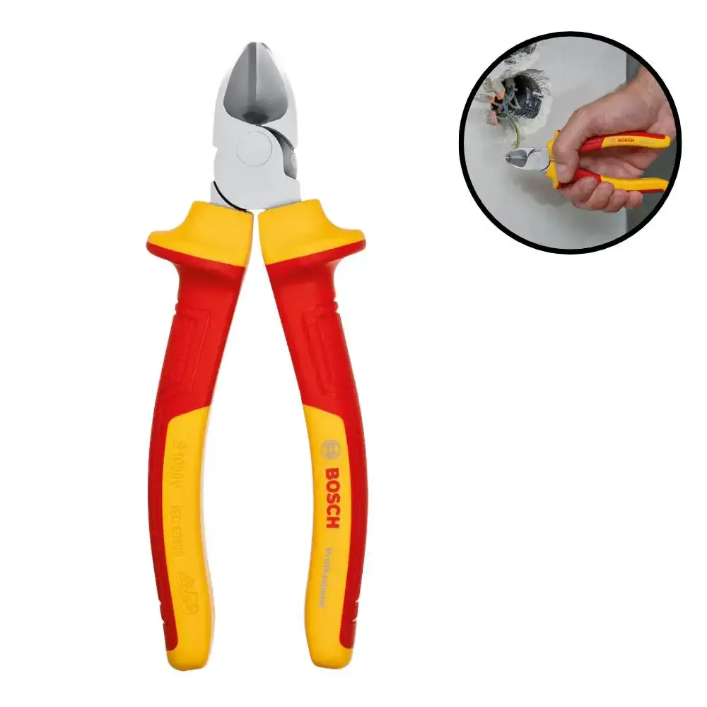 Alicate de corte diagonal VDE 160MM Bosch — fotografia 4