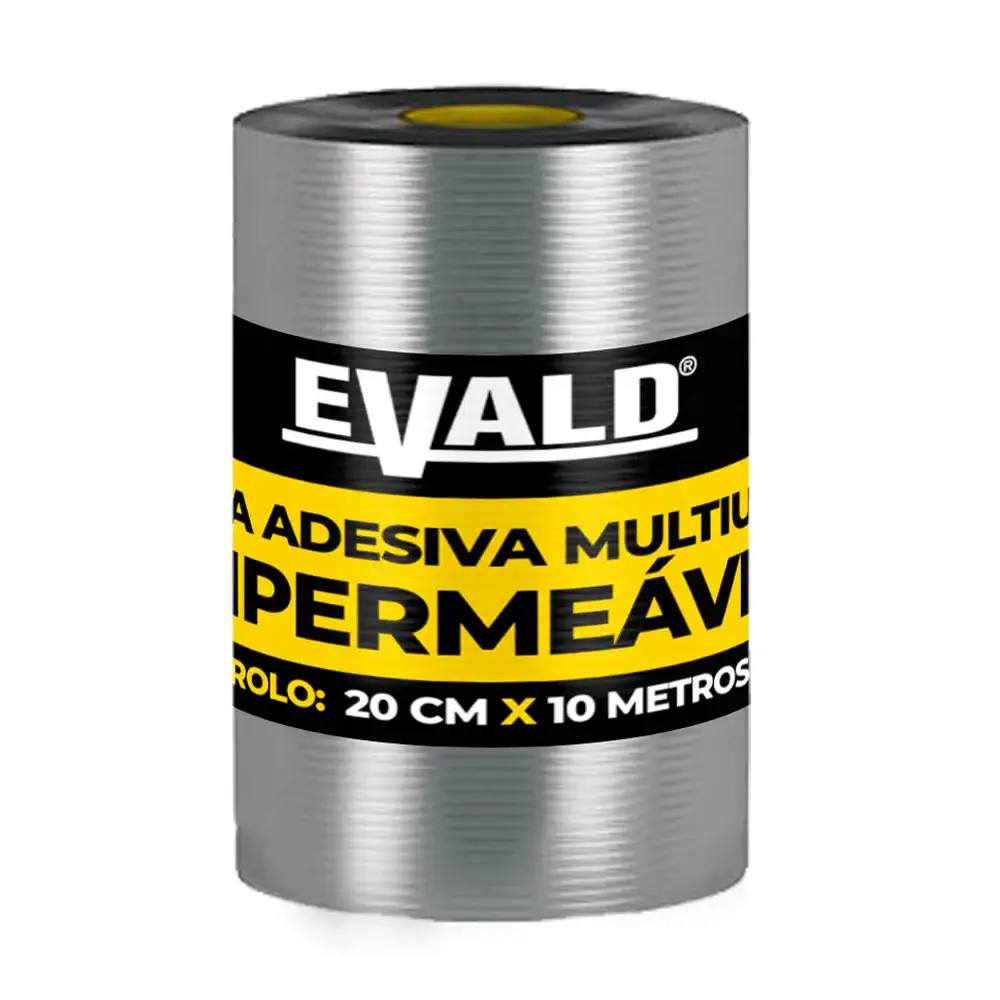 Fita Autoadesiva Multiuso Manta Asfáltica 20 CM x 10 Metros EVALD — fotografia 3