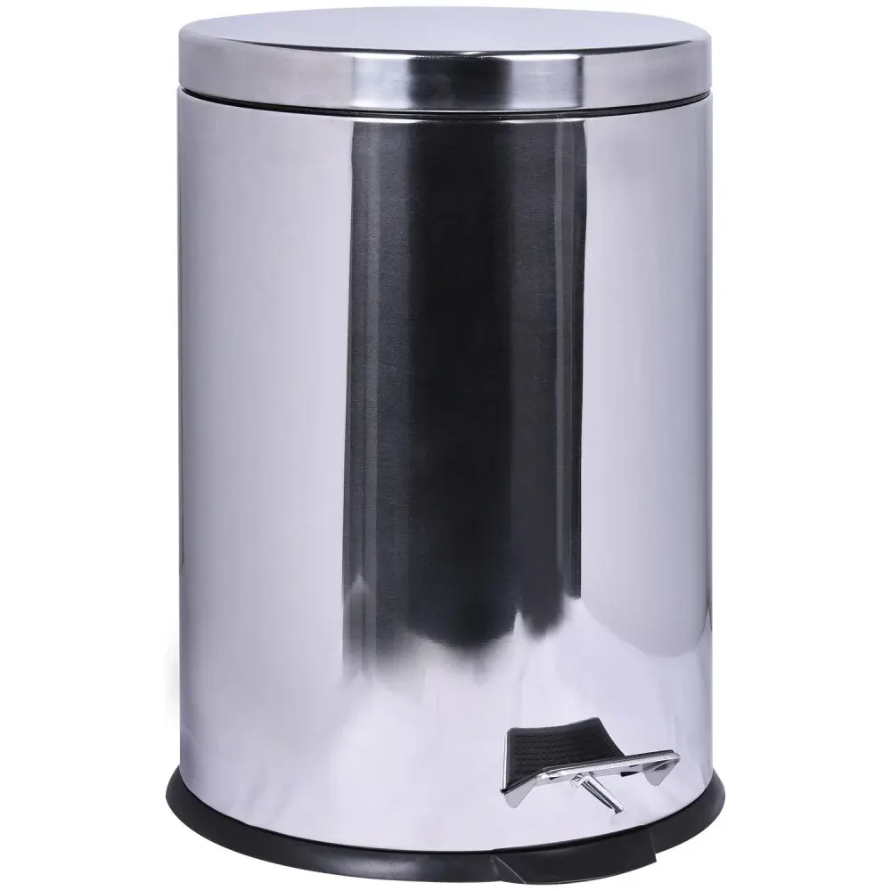Lixeira de aço inox com pedal 20 litros Kala — fotografia de referência