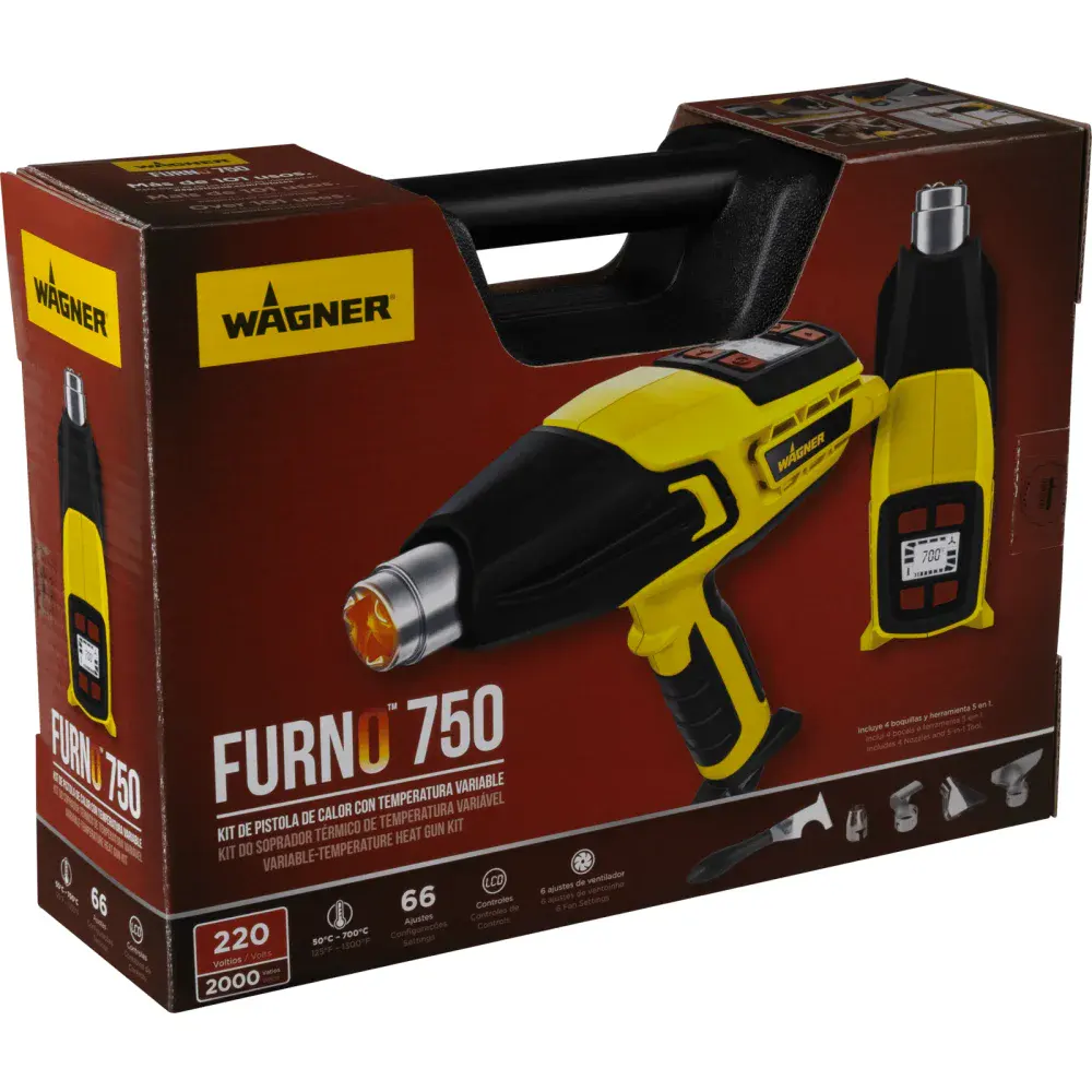 Soprador térmico furno 750 2000W 220V Wagner — fotografia 11
