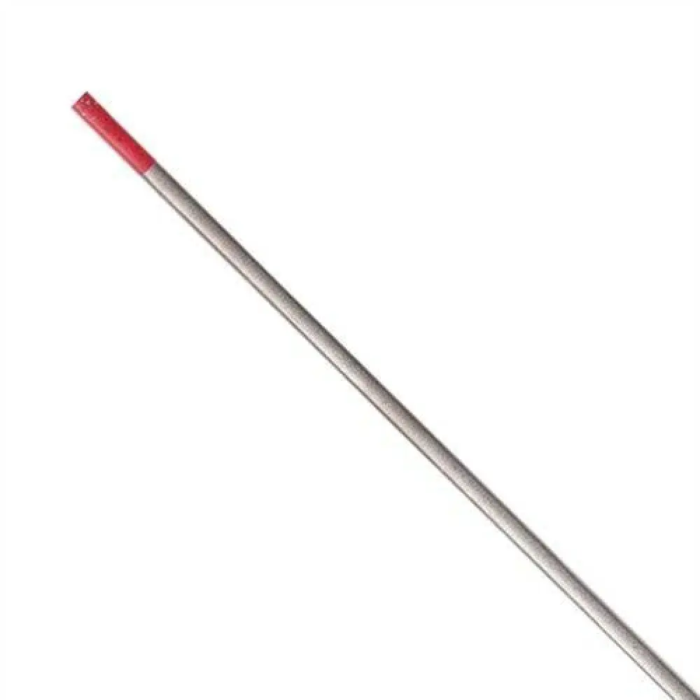 Eletrodo de tungstênio 4,0MM 2% torio vermelho Carbografite