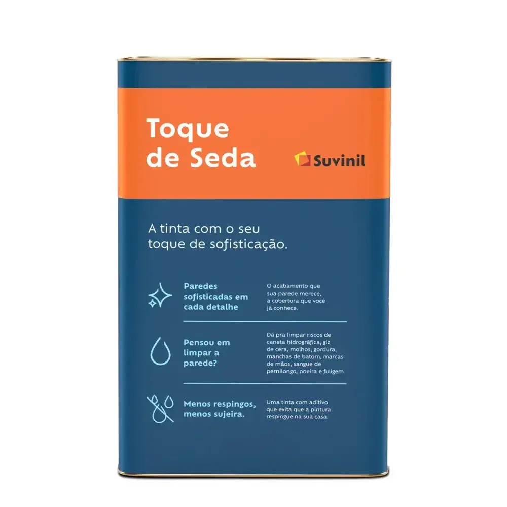 Acrílico toque de seda acetinado base B2 16L suvinil selfcolor — fotografia 4